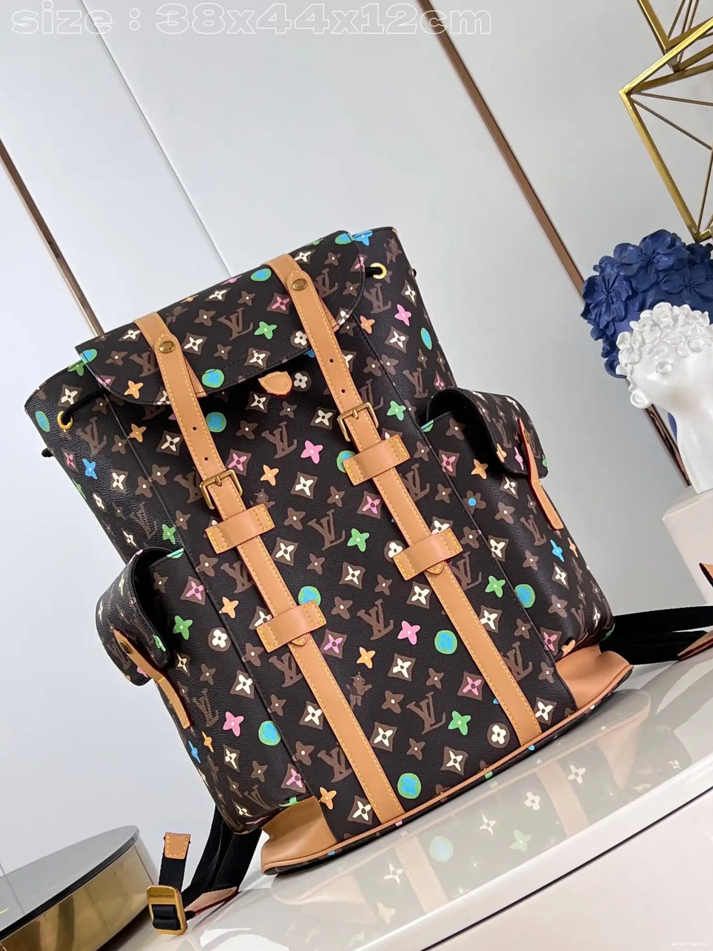 Christopher Vuitton Louis MM-38*44*12.5CM Backpack 0605